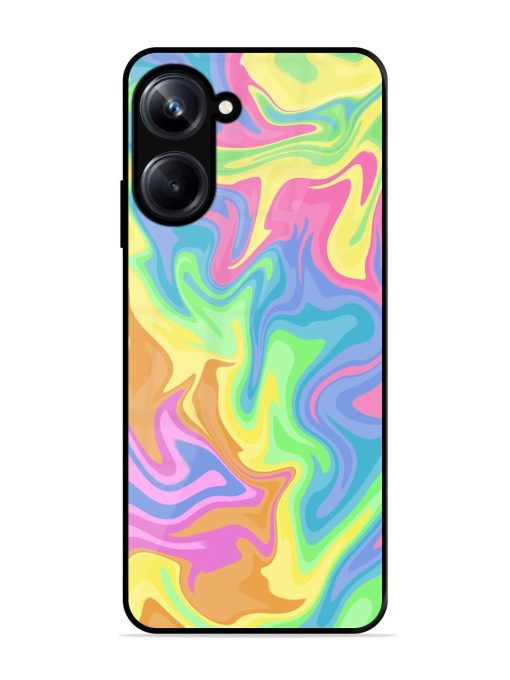 Whimsical Swirl Glossy Soft Edge Case for Realme 10 Pro (5G) Chachhi