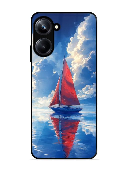 Crimson Sails Glossy Soft Edge Case for Realme 10 Pro (5G)