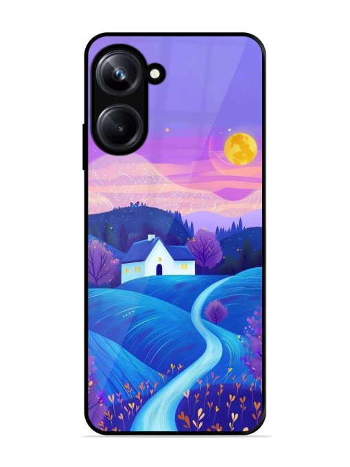 Moonlit Meadow Glossy Soft Edge Case for Realme 10 Pro (5G) Chachhi