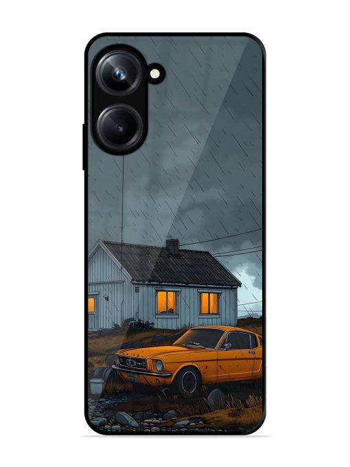 Rainy Day Retreat Glossy Soft Edge Case for Realme 10 Pro (5G) Chachhi