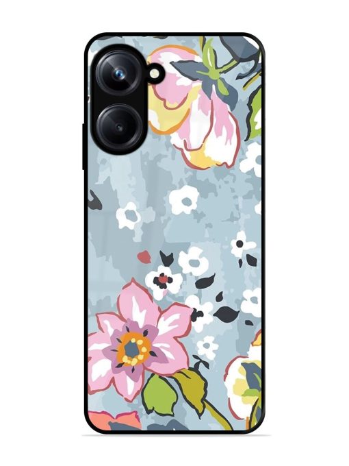 Floral Fantasy Glossy Soft Edge Case for Realme 10 Pro (5G) Chachhi