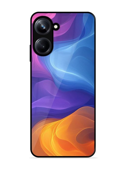 Cosmic Currents Glossy Soft Edge Case for Realme 10 Pro (5G)