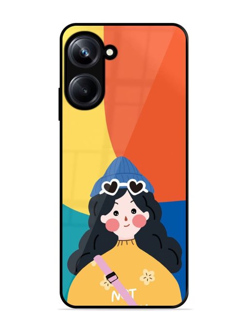 Colorful Vibes Glossy Soft Edge Case for Realme 10 Pro (5G) Chachhi