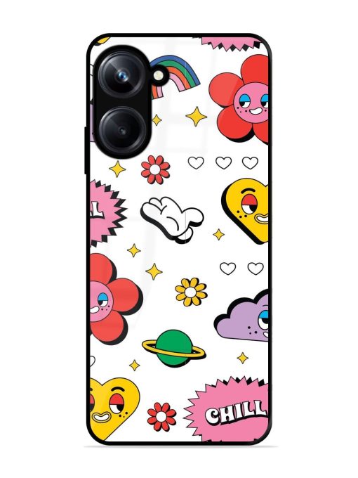 Whimsical Wonderland Glossy Soft Edge Case for Realme 10 Pro (5G) Chachhi