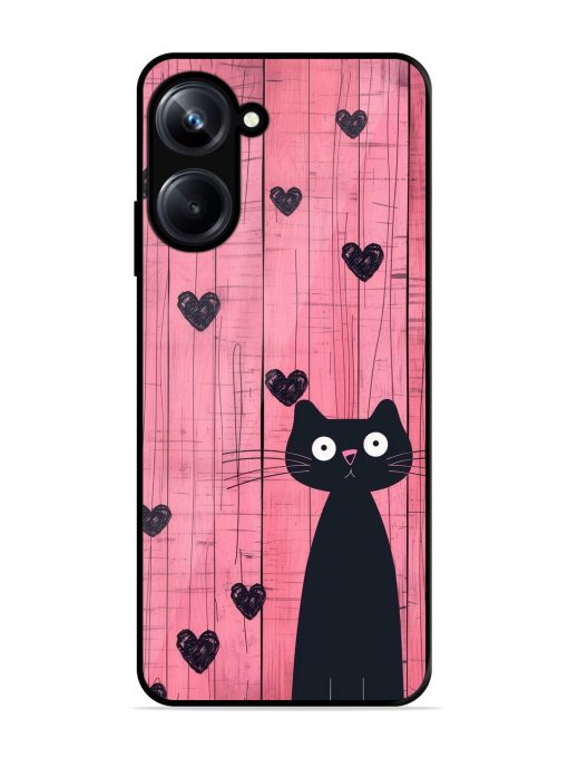 Feline Valentine'S Day Glossy Soft Edge Case for Realme 10 Pro (5G) Chachhi