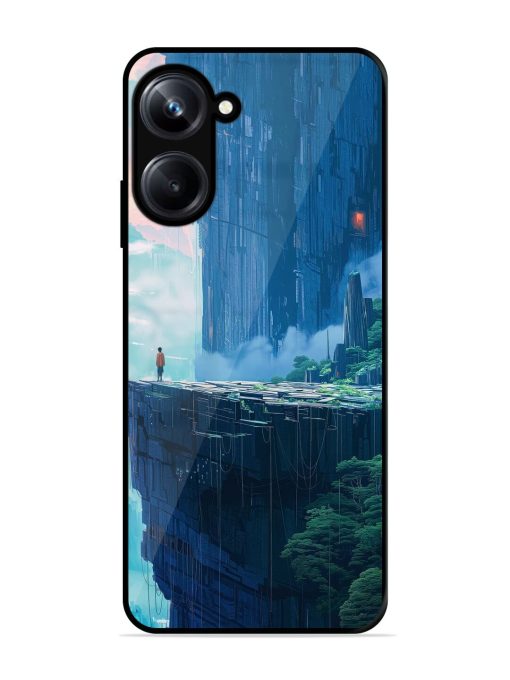 Solitude In The Sky Glossy Soft Edge Case for Realme 10 Pro (5G) Chachhi