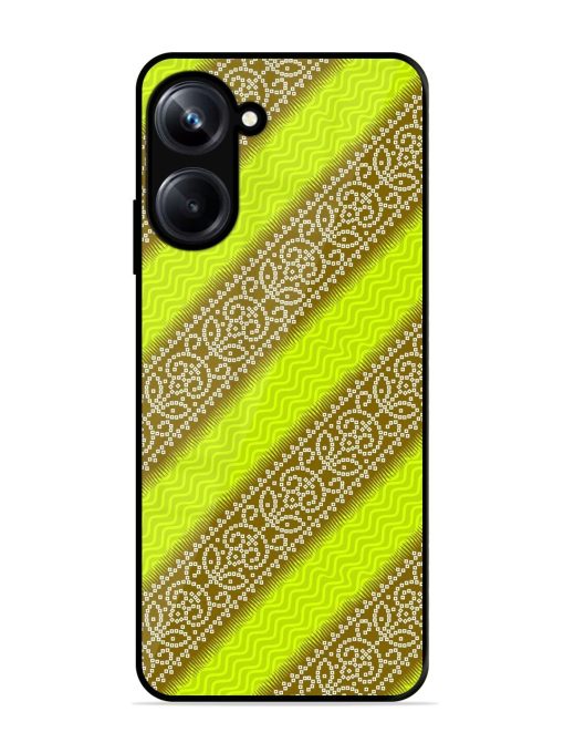 Golden Bandana Bliss Glossy Soft Edge Case for Realme 10 Pro (5G) Chachhi