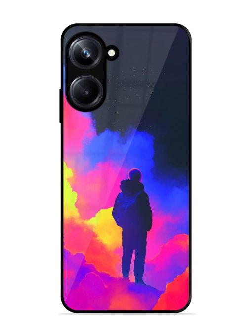 Cosmic Wanderer Glossy Soft Edge Case for Realme 10 Pro (5G) Chachhi