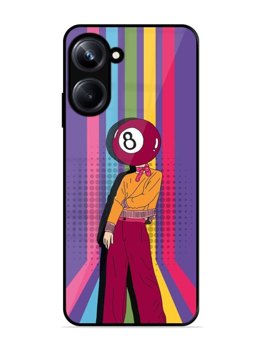 Eight Ball Fashionista Glossy Soft Edge Case for Realme 10 Pro (5G) Chachhi