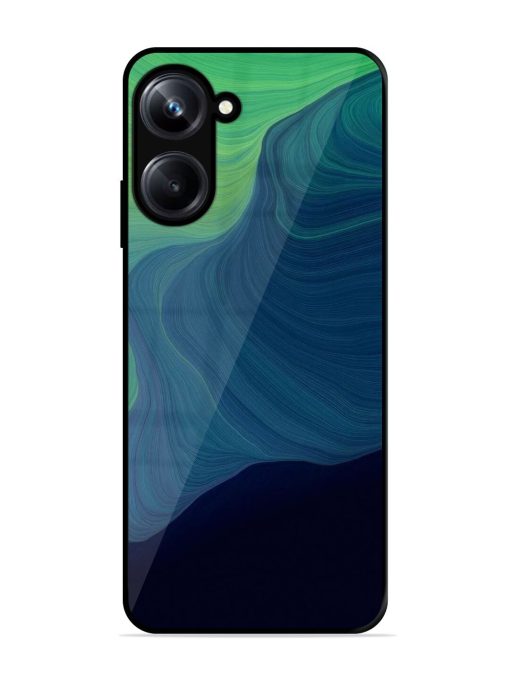 Oceanic Dreams Glossy Soft Edge Case for Realme 10 Pro (5G) Chachhi