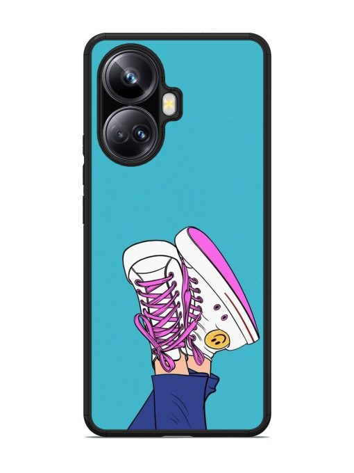 Kick Back And Chill Glossy Soft Edge Case for Realme 10 Pro Plus (5G)