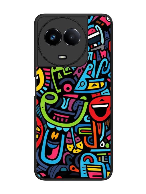 Doodlephoria Glossy Soft Edge Case for Realme 11 (5G) Chachhi