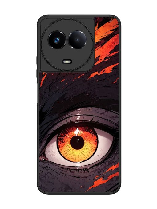 Inferno Gaze Glossy Soft Edge Case for Realme 11 (5G) Chachhi