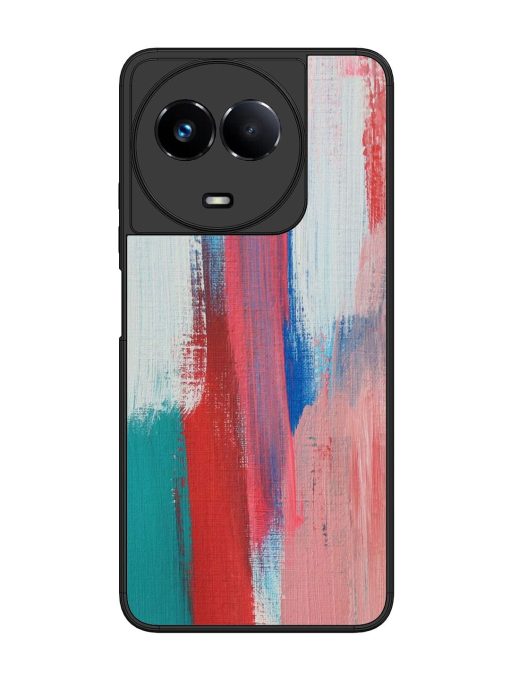 Colorful Chaos Glossy Soft Edge Case for Realme 11 (5G) Chachhi