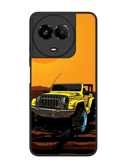 Sunset Cruise Glossy Soft Edge Case for Realme 11 (5G) Chachhi