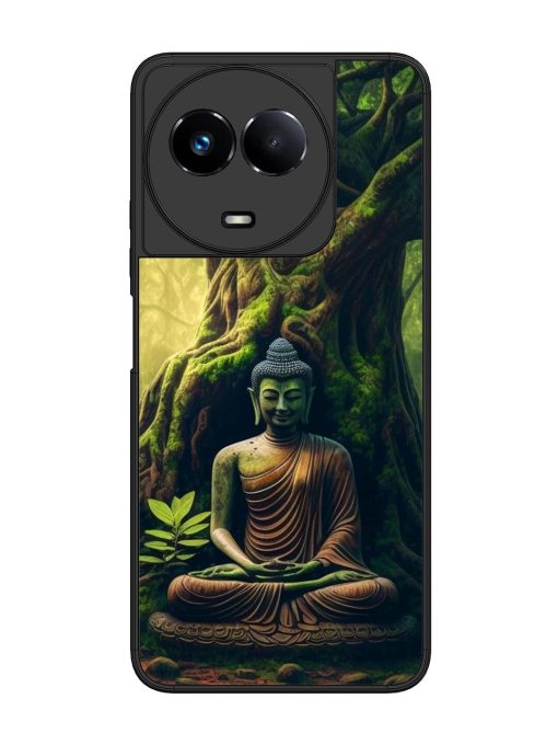 Green Buddha Art Glossy Soft Edge Case for Realme 11 (5G) Chachhi