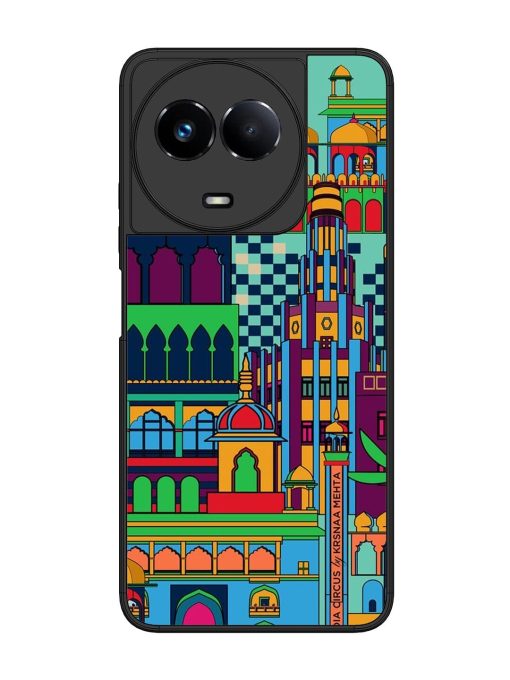 Indian Tapestry Glossy Soft Edge Case for Realme 11 (5G) Chachhi