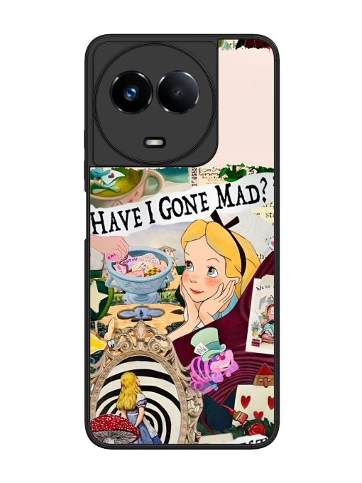 Mad Hatter'S Collage Glossy Soft Edge Case for Realme 11 (5G) Chachhi