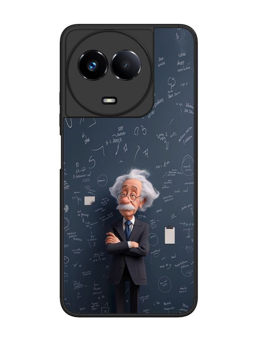 Albert Einstein Glossy Soft Edge Case for Realme 11 (5G) Chachhi