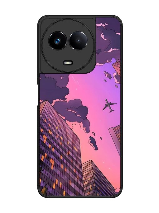 Urban Twilight Glossy Soft Edge Case for Realme 11 (5G) Chachhi