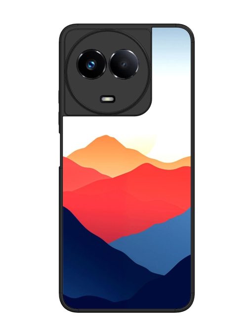 Sunset Peaks Glossy Soft Edge Case for Realme 11 (5G) Chachhi