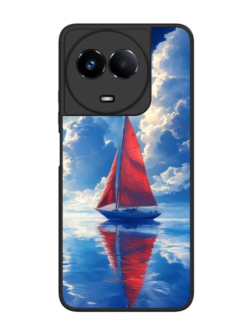 Crimson Sails Glossy Soft Edge Case for Realme 11 (5G) Chachhi