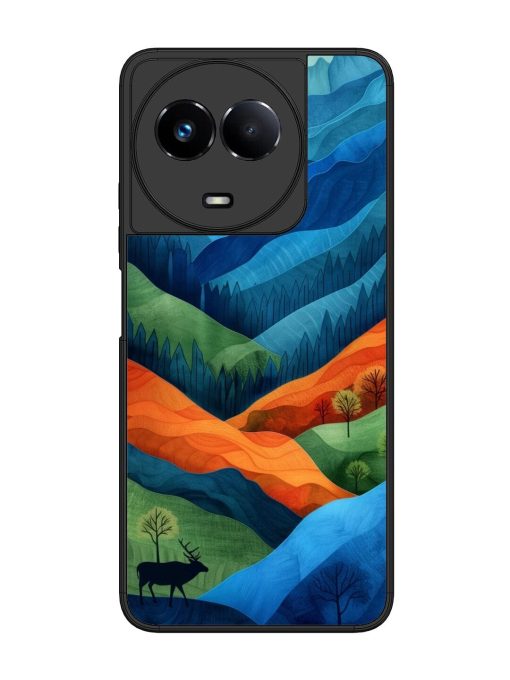 Layers Of The Land Glossy Soft Edge Case for Realme 11 (5G) Chachhi