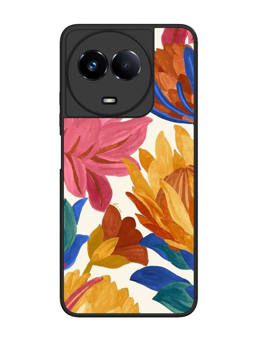 Blooming Tapestry Glossy Soft Edge Case for Realme 11 (5G) Chachhi