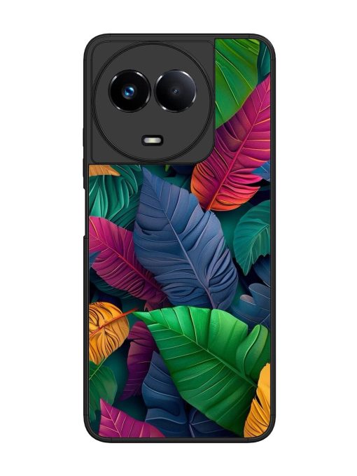 Tropical Tapestry Glossy Soft Edge Case for Realme 11 (5G) Chachhi