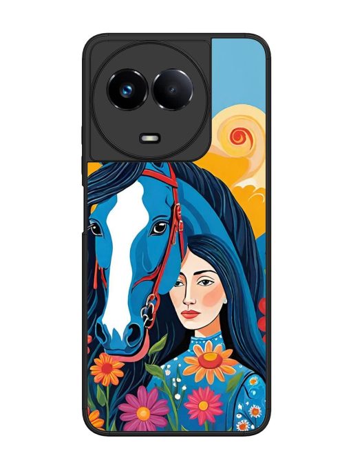 Equine Enchantment Glossy Soft Edge Case for Realme 11 (5G) Chachhi