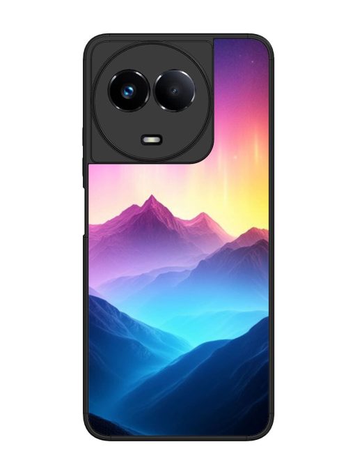 Cosmic Mountains Glossy Soft Edge Case for Realme 11 (5G) Chachhi