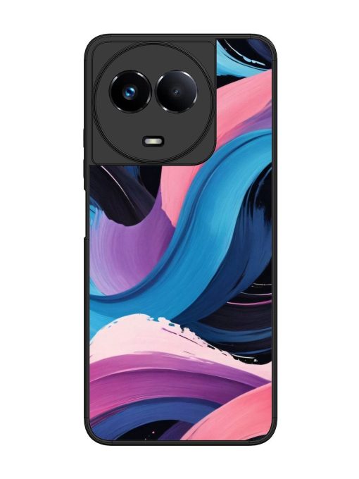 Whimsical Waves Glossy Soft Edge Case for Realme 11 (5G) Chachhi