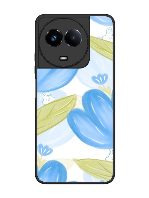 Bunny'S Blue Garden Glossy Soft Edge Case for Realme 11 (5G) Chachhi