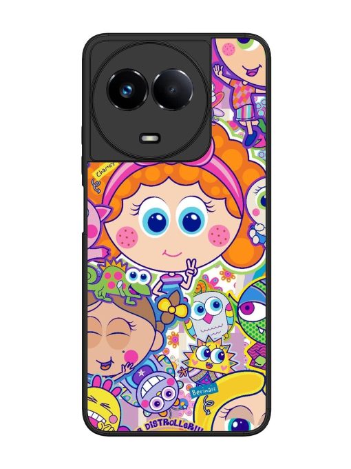 Distroller Friends Glossy Soft Edge Case for Realme 11 (5G)