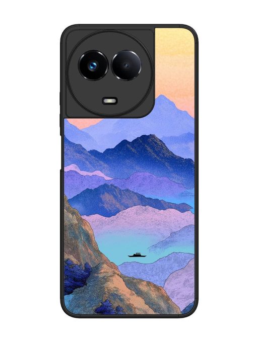 Mountain Mist Glossy Soft Edge Case for Realme 11 (5G) Chachhi