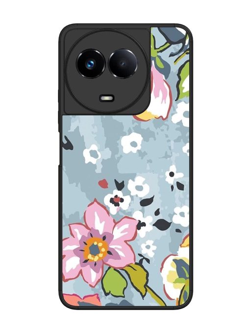 Floral Fantasy Glossy Soft Edge Case for Realme 11 (5G) Chachhi