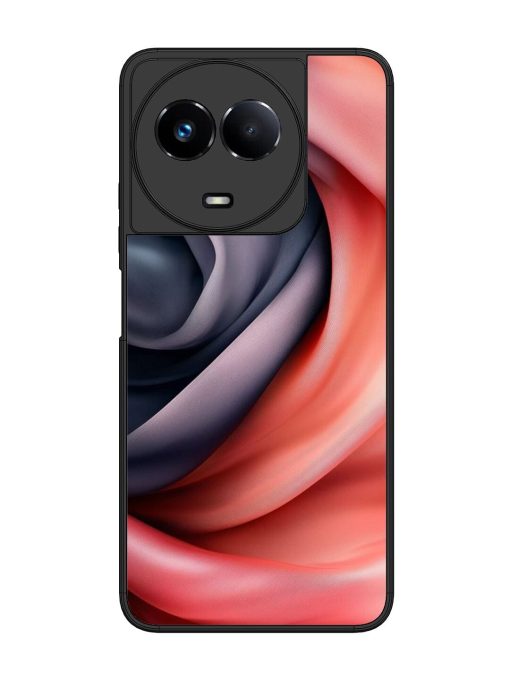 Swirling Silk Glossy Soft Edge Case for Realme 11 (5G) Chachhi