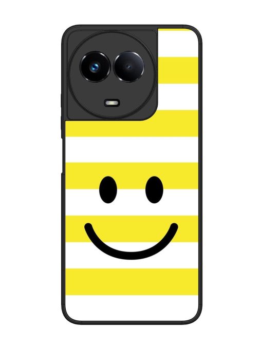 Smiling Stripes Glossy Soft Edge Case for Realme 11 (5G) Chachhi