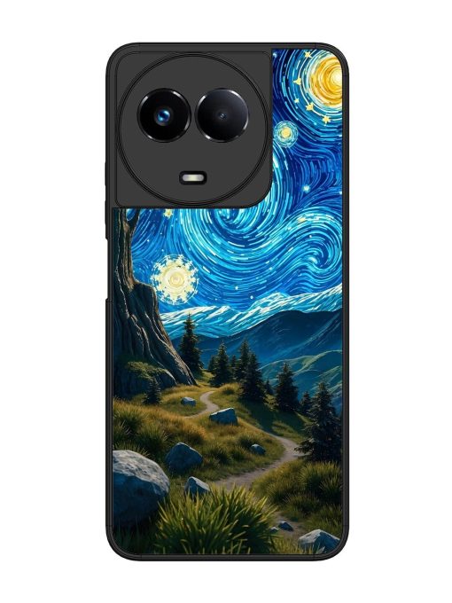 Starry Night In The Shire Glossy Soft Edge Case for Realme 11 (5G) Chachhi