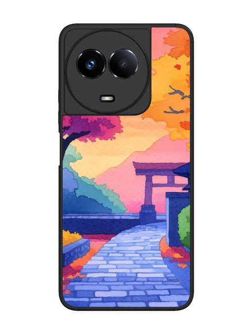 Autumnal Serenity Glossy Soft Edge Case for Realme 11 (5G) Chachhi