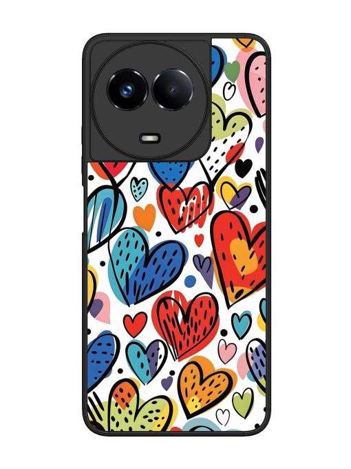 Heartfelt Harmony Glossy Soft Edge Case for Realme 11 (5G) Chachhi