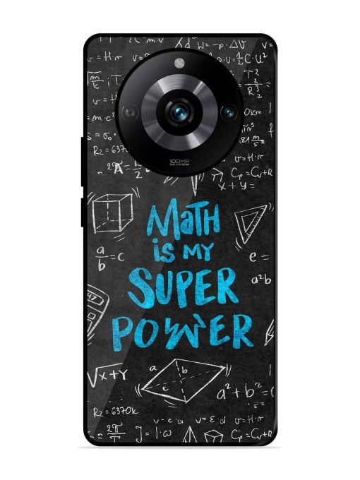 Math Magic Glossy Soft Edge Case for Realme 11 Pro (5G) Chachhi