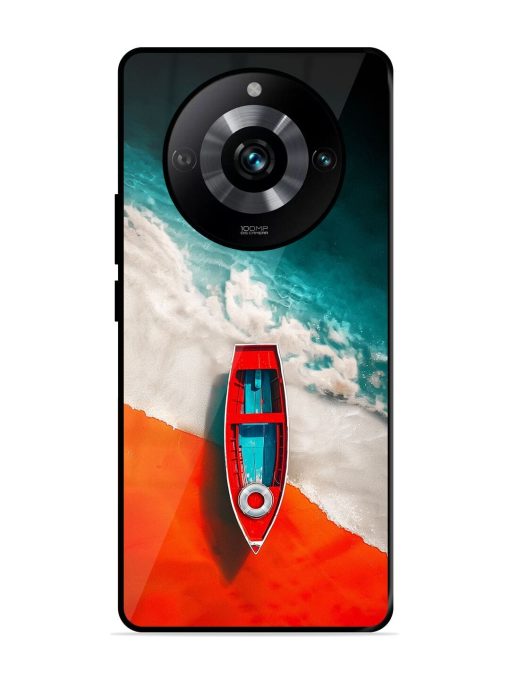 Crimson Tide Glossy Soft Edge Case for Realme 11 Pro (5G) Chachhi