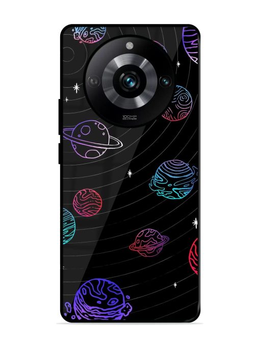 Cosmic Ballet Glossy Soft Edge Case for Realme 11 Pro (5G) Chachhi