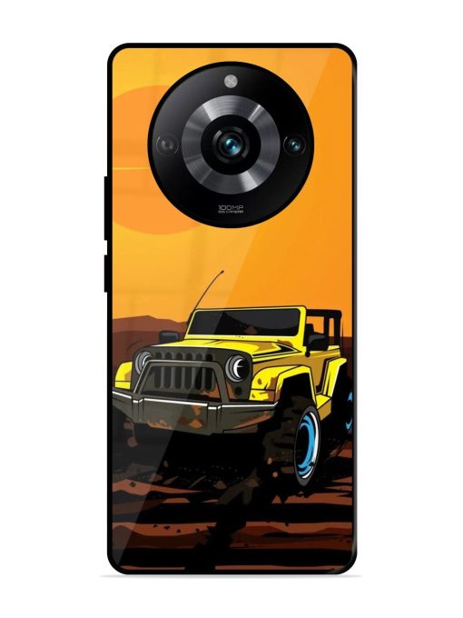 Sunset Cruise Glossy Soft Edge Case for Realme 11 Pro (5G) Chachhi