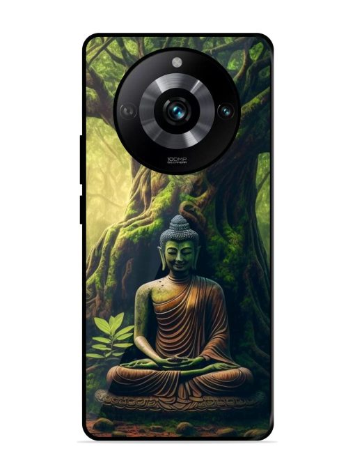 Green Buddha Art Glossy Soft Edge Case for Realme 11 Pro (5G) Chachhi