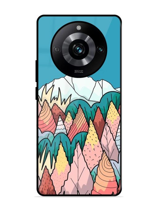 Mountain Dreamscape Glossy Soft Edge Case for Realme 11 Pro (5G) Chachhi