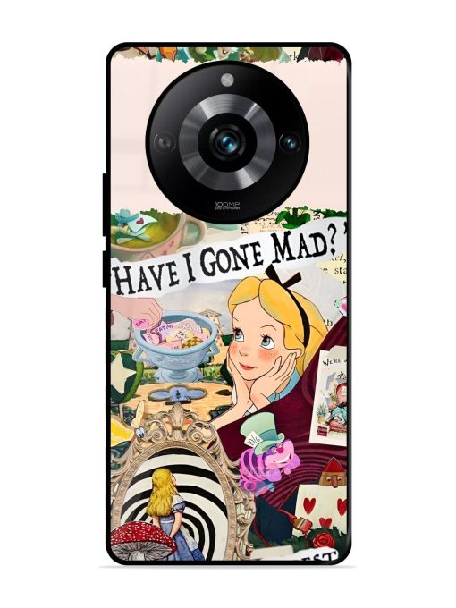 Mad Hatter'S Collage Glossy Soft Edge Case for Realme 11 Pro (5G) Chachhi