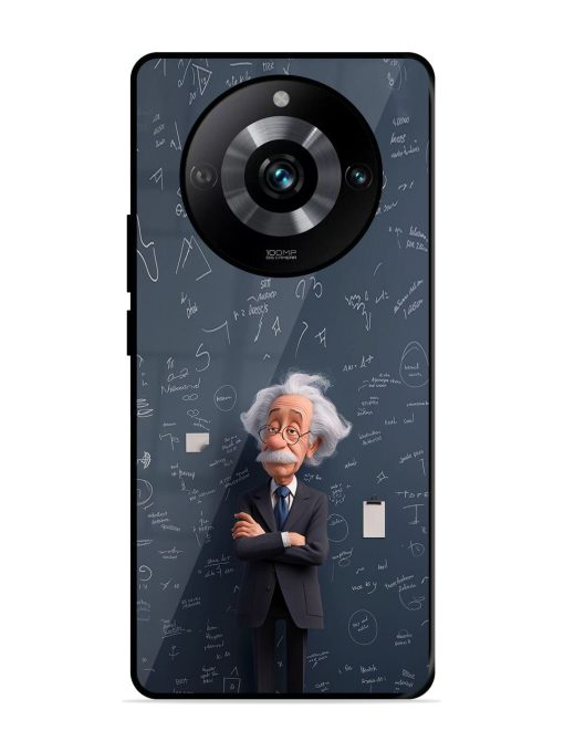 Albert Einstein Glossy Soft Edge Case for Realme 11 Pro (5G) Chachhi