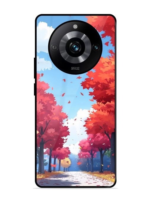 Autumn'S Embrace Glossy Soft Edge Case for Realme 11 Pro (5G) Chachhi